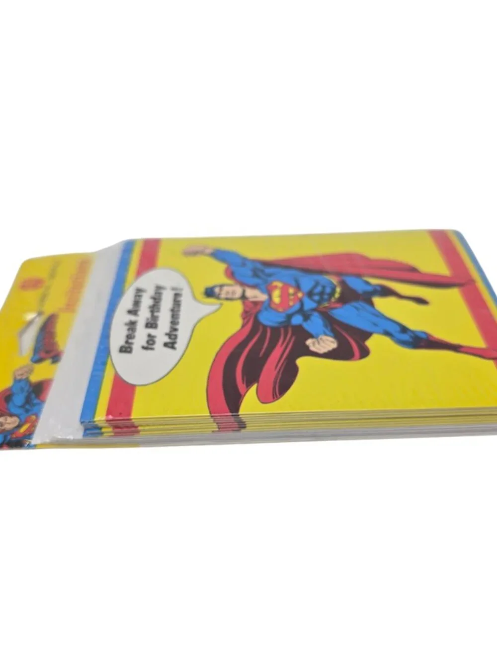 Vtg 1992 Sealed American Greetings Superman Birthday Cards Party Invitations